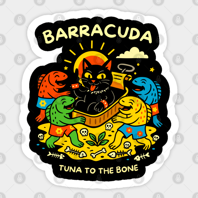 BARRACUDA Sticker by Fabrik